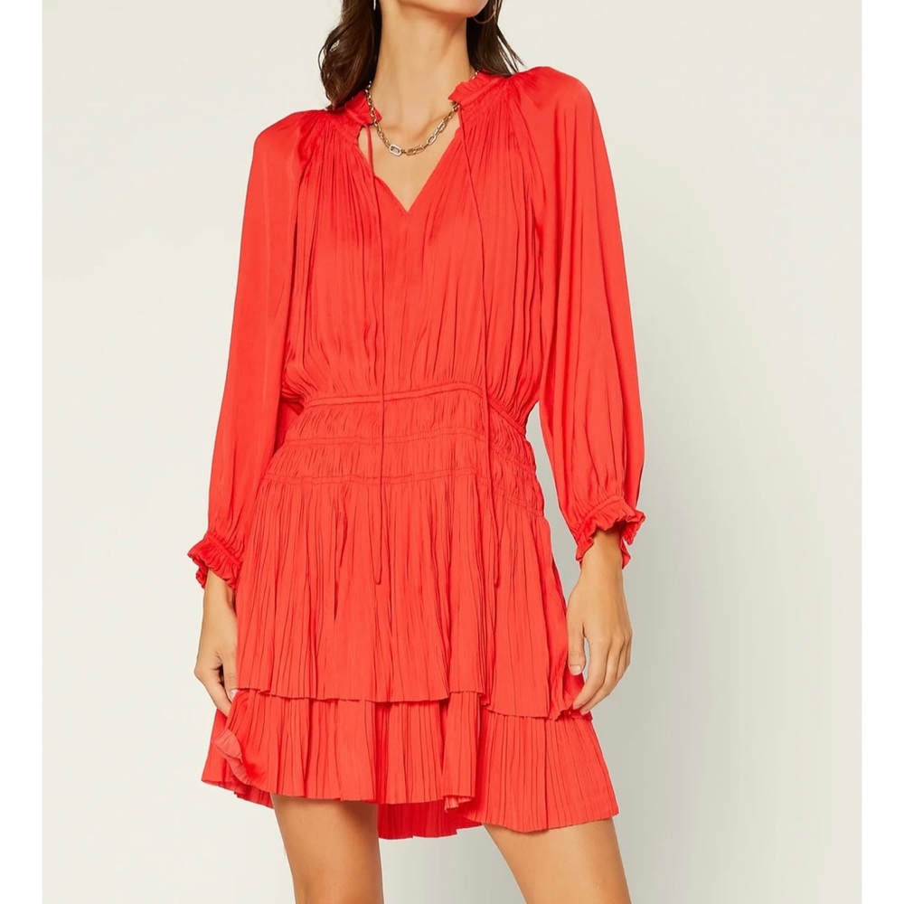 Current air Cecile Smocked Mini Dress